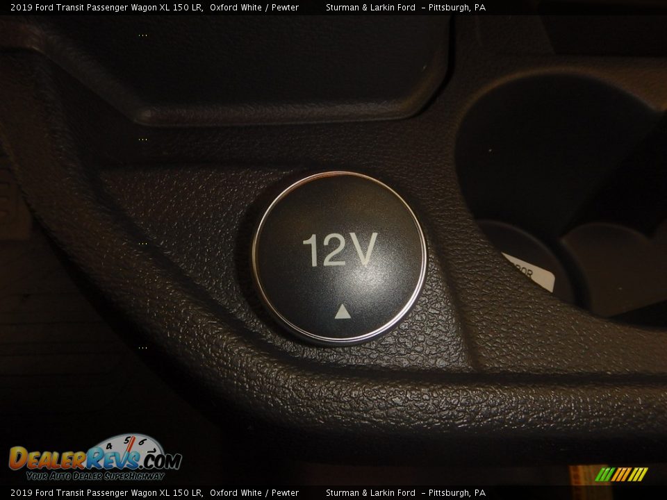 2019 Ford Transit Passenger Wagon XL 150 LR Oxford White / Pewter Photo #15