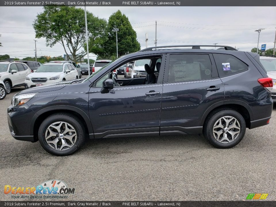 2019 Subaru Forester 2.5i Premium Dark Gray Metallic / Black Photo #3