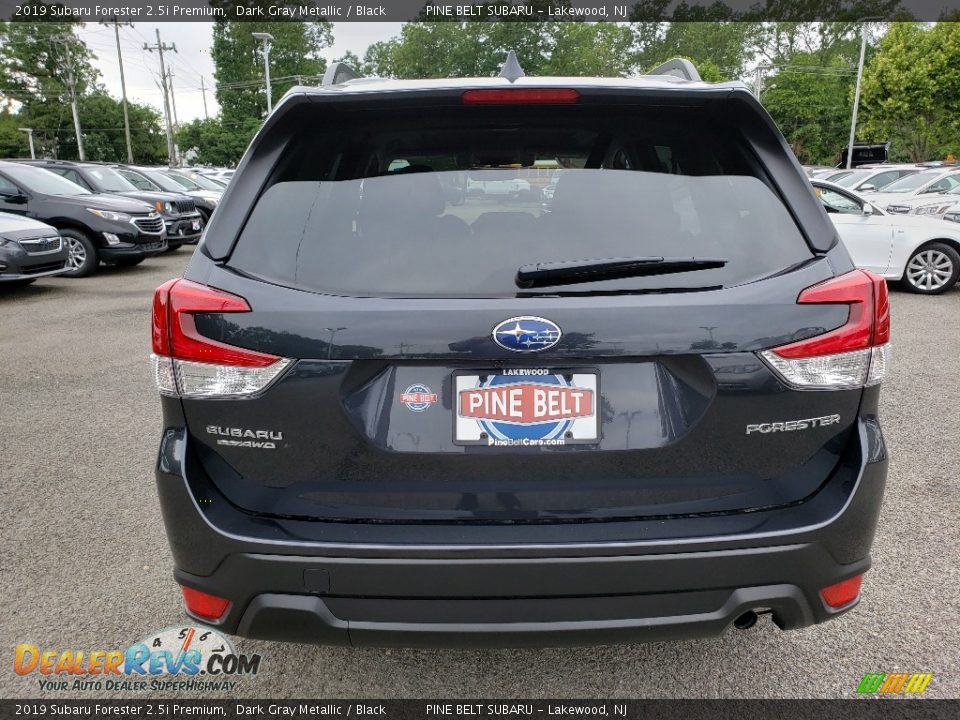 2019 Subaru Forester 2.5i Premium Dark Gray Metallic / Black Photo #5