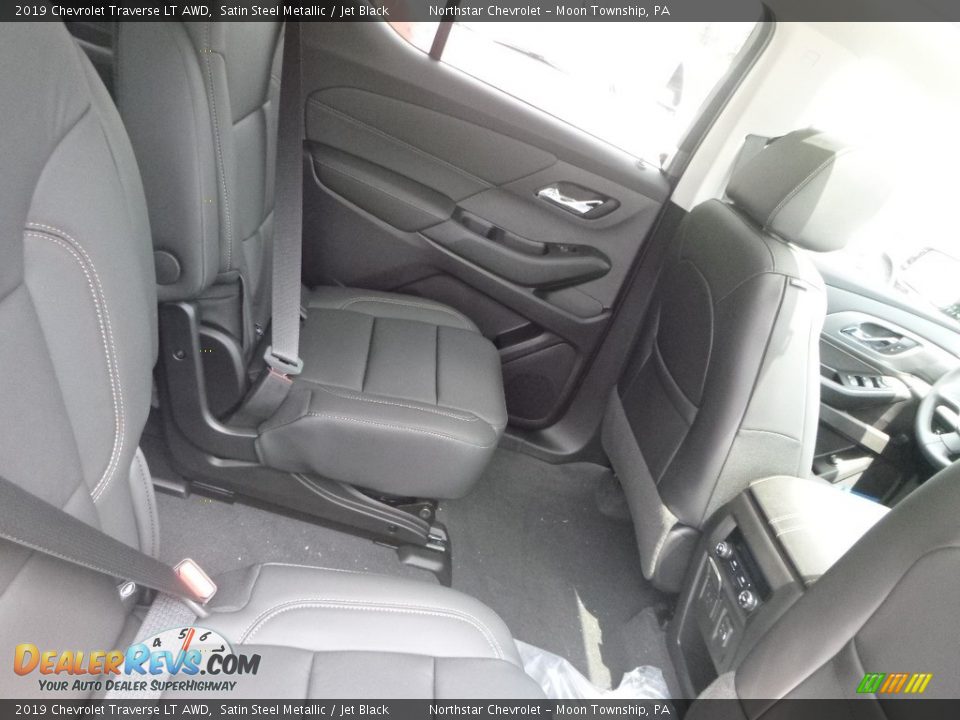 2019 Chevrolet Traverse LT AWD Satin Steel Metallic / Jet Black Photo #13