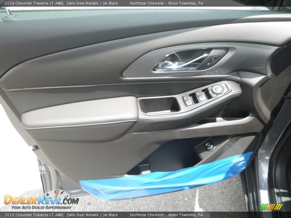 2019 Chevrolet Traverse LT AWD Satin Steel Metallic / Jet Black Photo #15