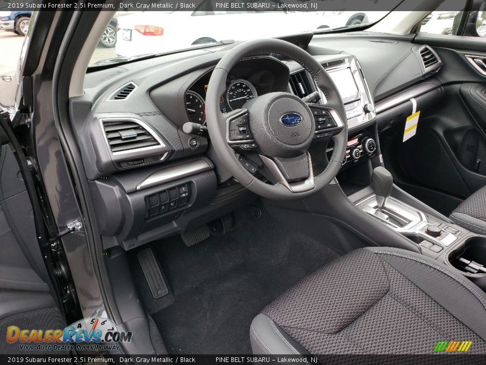 2019 Subaru Forester 2.5i Premium Dark Gray Metallic / Black Photo #7