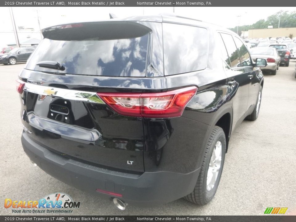 2019 Chevrolet Traverse LT AWD Mosaic Black Metallic / Jet Black Photo #5