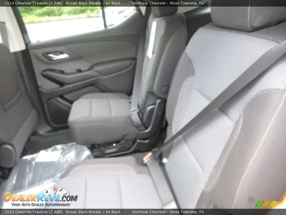 2019 Chevrolet Traverse LT AWD Mosaic Black Metallic / Jet Black Photo #12
