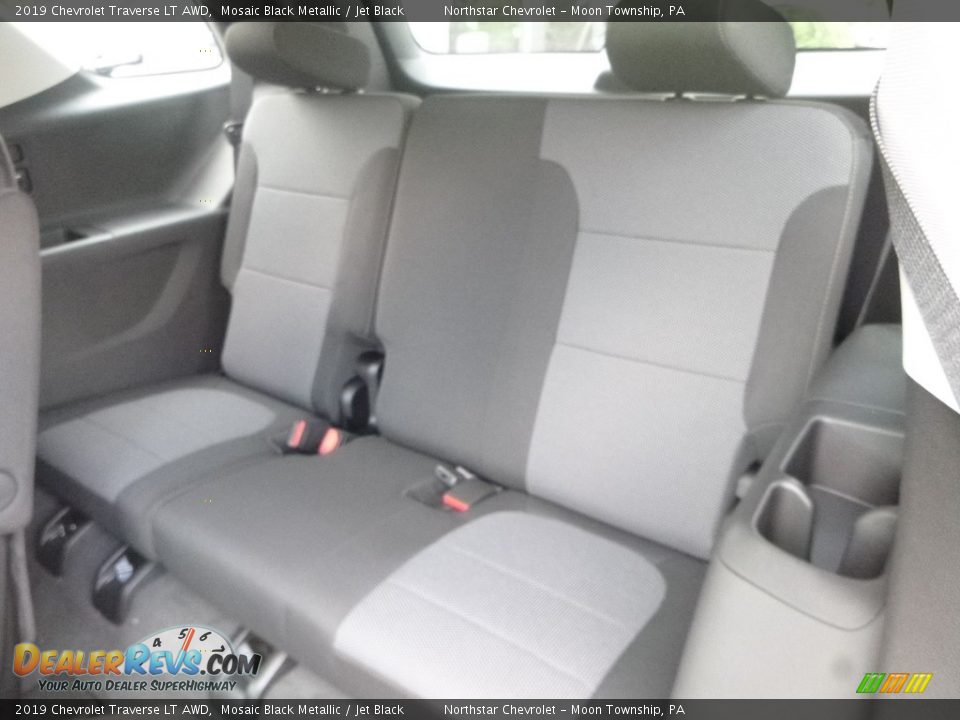 2019 Chevrolet Traverse LT AWD Mosaic Black Metallic / Jet Black Photo #13