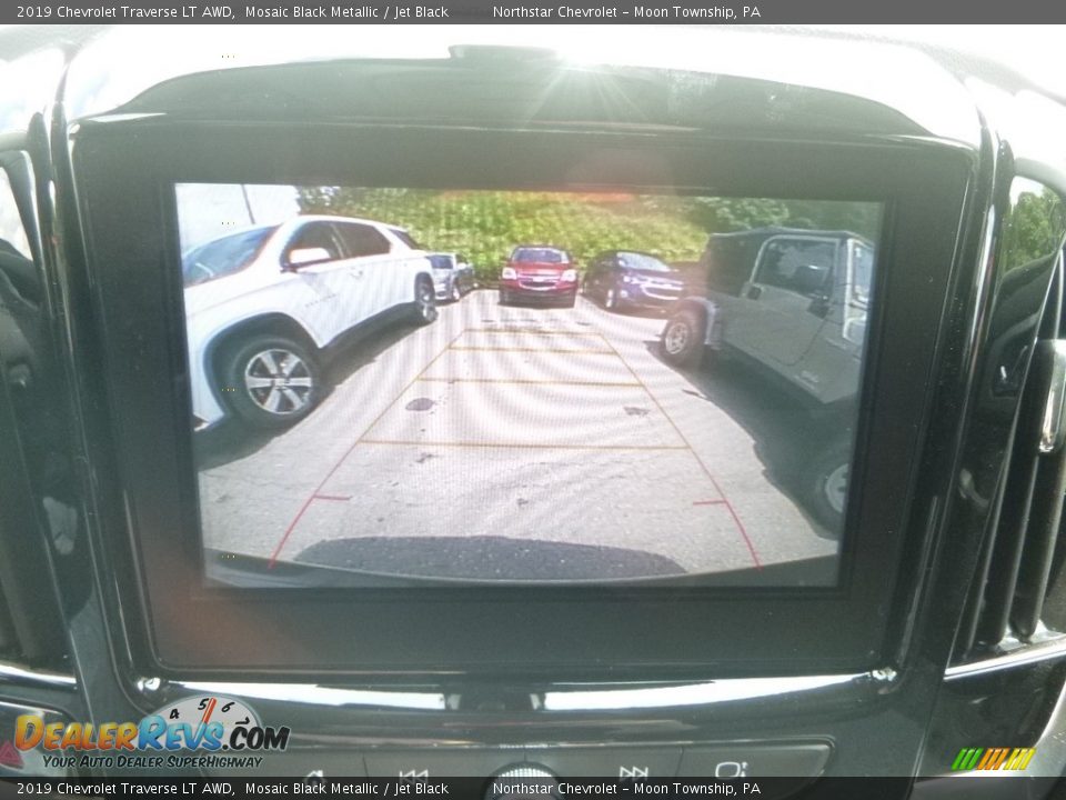 2019 Chevrolet Traverse LT AWD Mosaic Black Metallic / Jet Black Photo #19