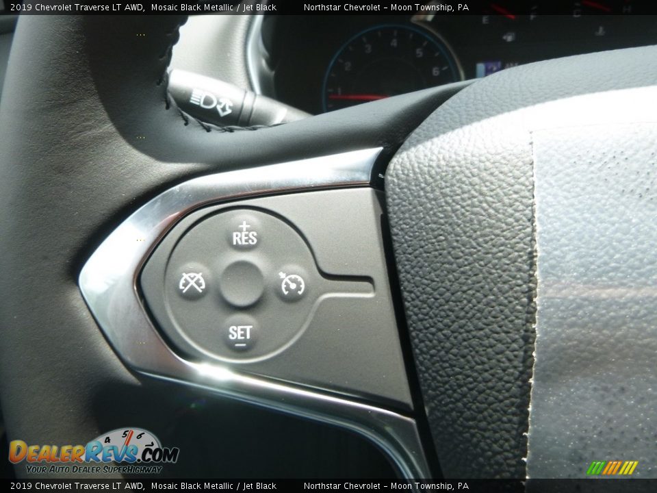 2019 Chevrolet Traverse LT AWD Mosaic Black Metallic / Jet Black Photo #21