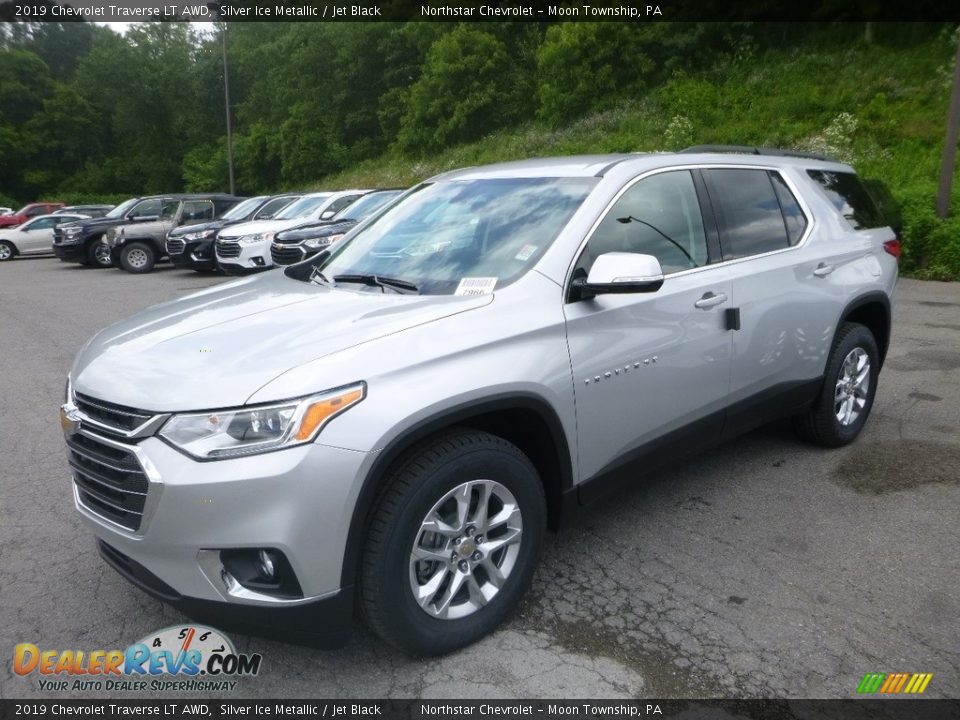 2019 Chevrolet Traverse LT AWD Silver Ice Metallic / Jet Black Photo #1