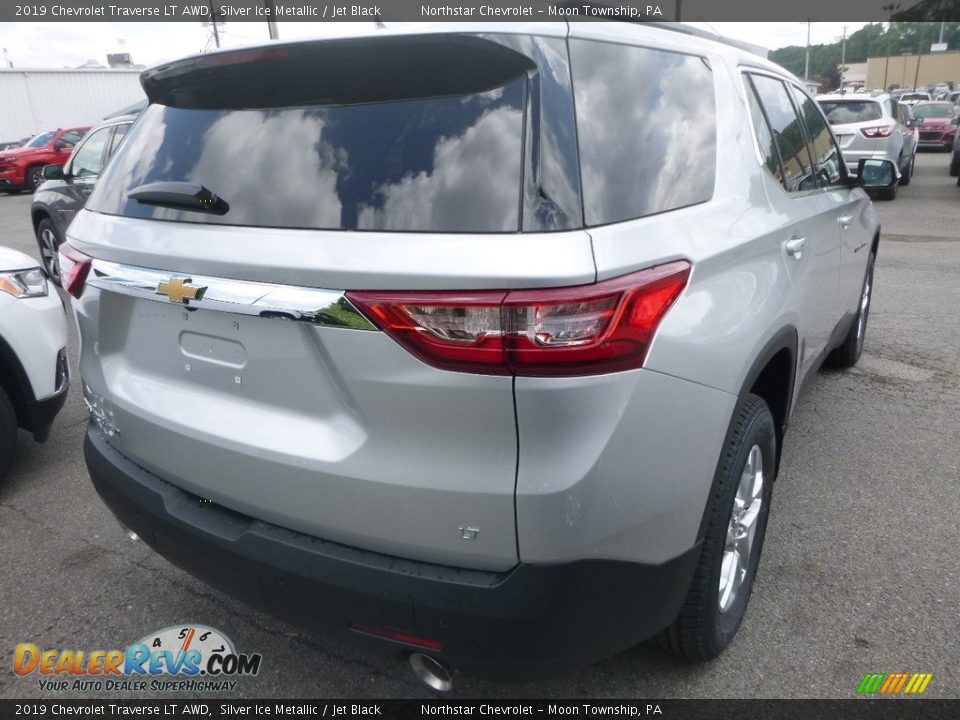 2019 Chevrolet Traverse LT AWD Silver Ice Metallic / Jet Black Photo #5