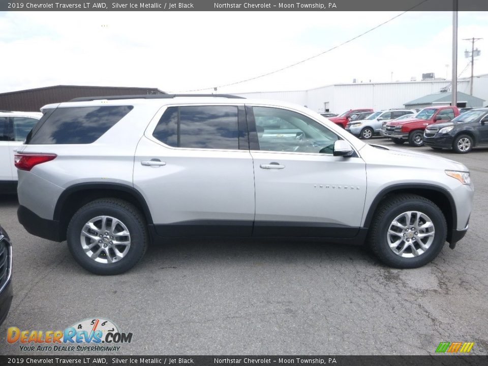 2019 Chevrolet Traverse LT AWD Silver Ice Metallic / Jet Black Photo #6