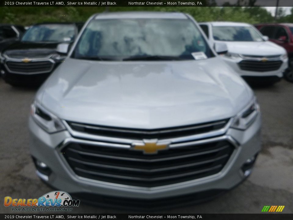 2019 Chevrolet Traverse LT AWD Silver Ice Metallic / Jet Black Photo #8