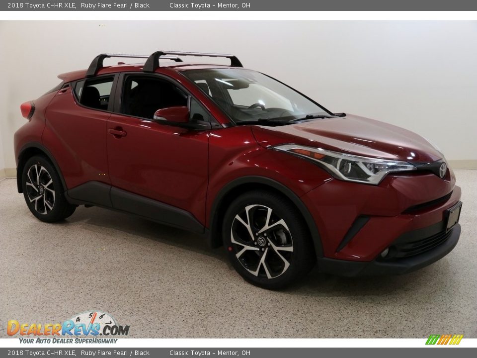 2018 Toyota C-HR XLE Ruby Flare Pearl / Black Photo #1