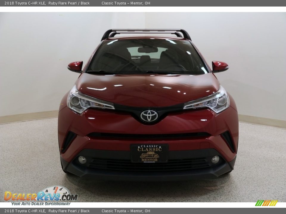 2018 Toyota C-HR XLE Ruby Flare Pearl / Black Photo #2