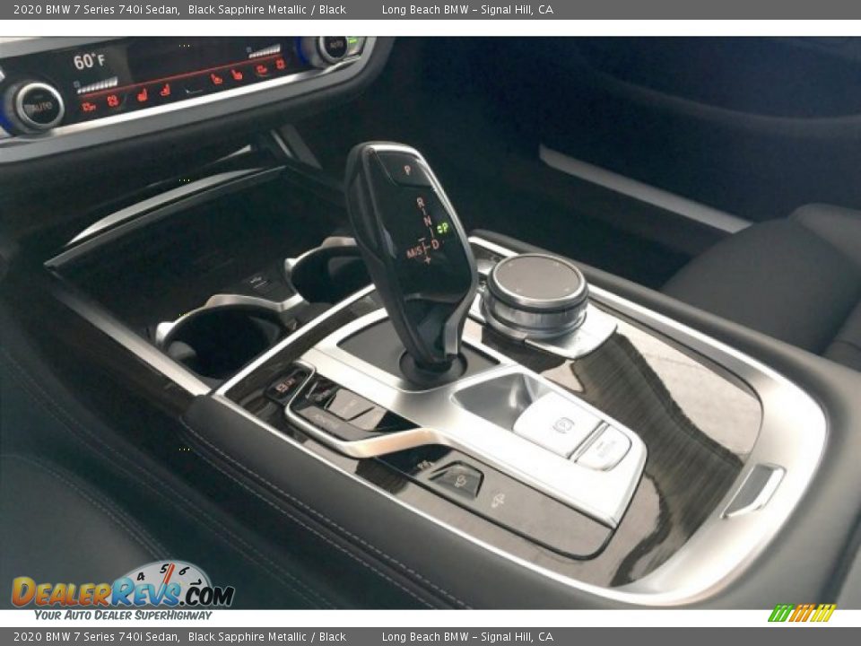 2020 BMW 7 Series 740i Sedan Black Sapphire Metallic / Black Photo #6