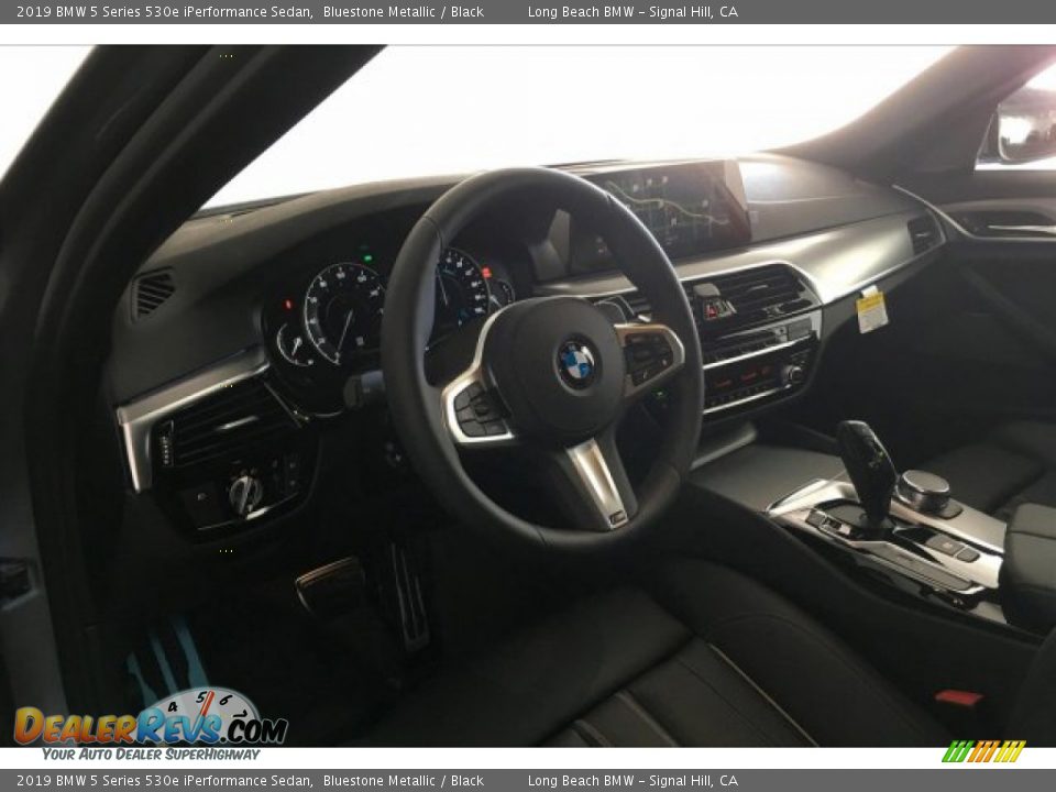 2019 BMW 5 Series 530e iPerformance Sedan Bluestone Metallic / Black Photo #4