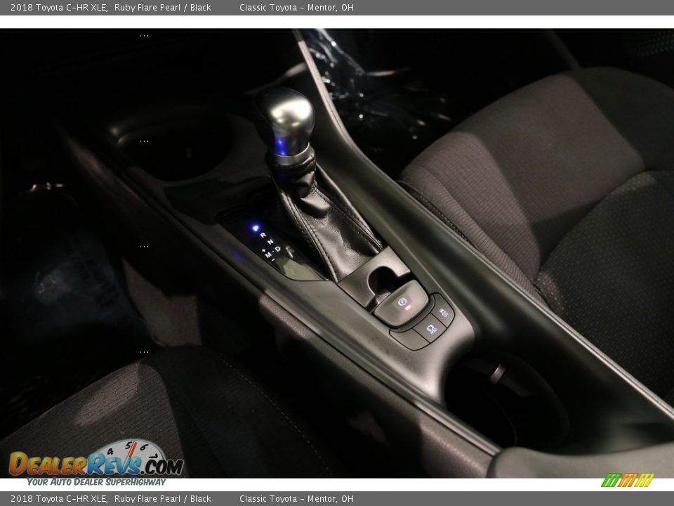 2018 Toyota C-HR XLE Ruby Flare Pearl / Black Photo #12