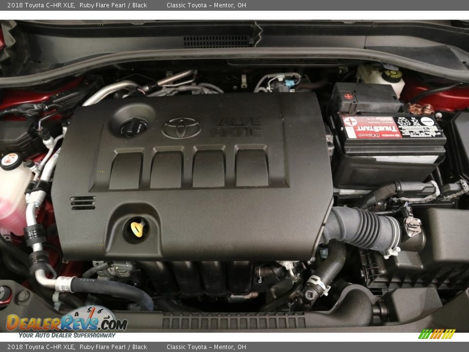 2018 Toyota C-HR XLE Ruby Flare Pearl / Black Photo #17