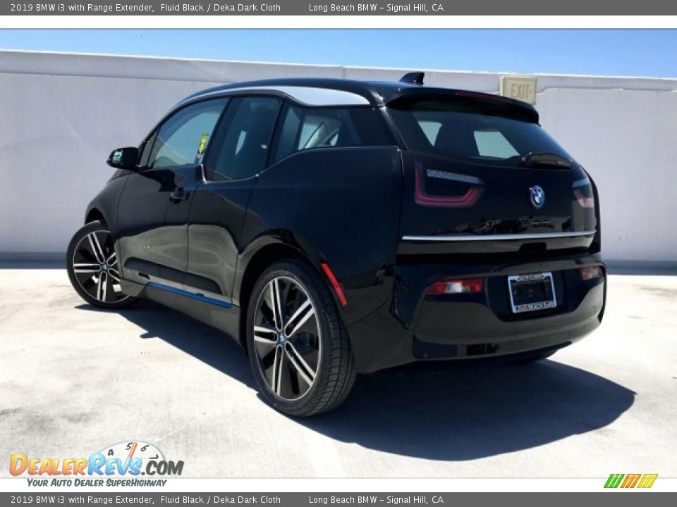 2019 BMW i3 with Range Extender Fluid Black / Deka Dark Cloth Photo #2