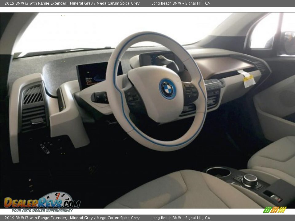 2019 BMW i3 with Range Extender Mineral Grey / Mega Carum Spice Grey Photo #4
