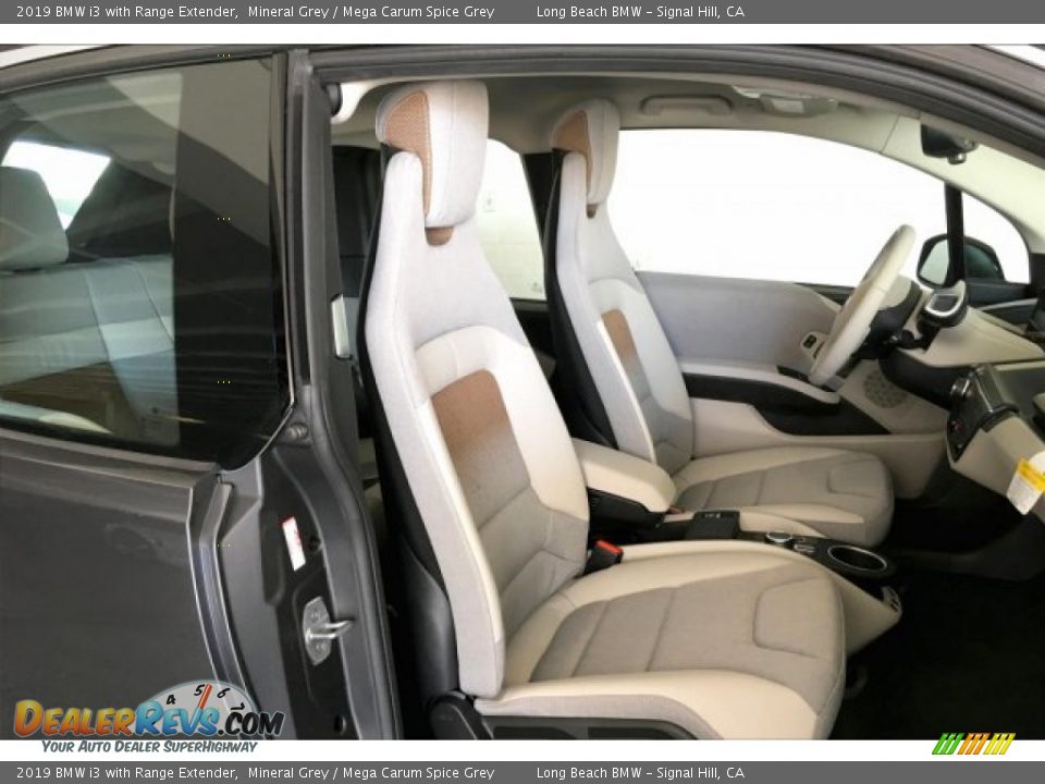 2019 BMW i3 with Range Extender Mineral Grey / Mega Carum Spice Grey Photo #7