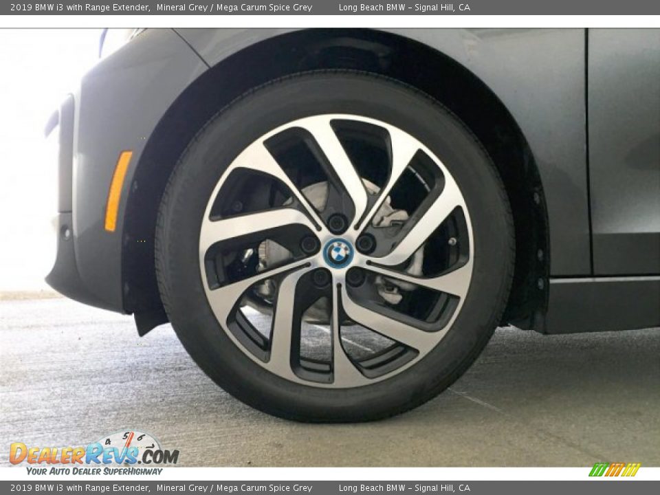 2019 BMW i3 with Range Extender Mineral Grey / Mega Carum Spice Grey Photo #9