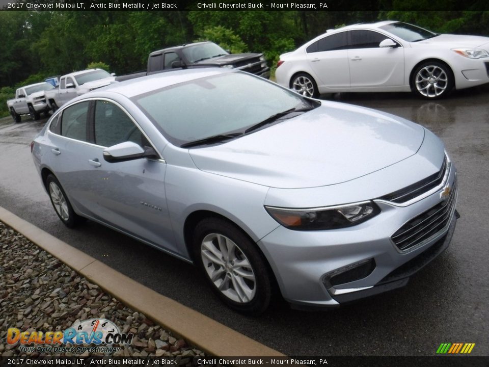 2017 Chevrolet Malibu LT Arctic Blue Metallic / Jet Black Photo #5