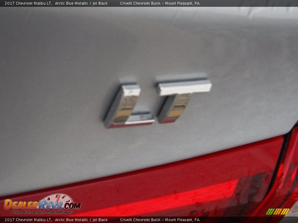 2017 Chevrolet Malibu LT Arctic Blue Metallic / Jet Black Photo #7