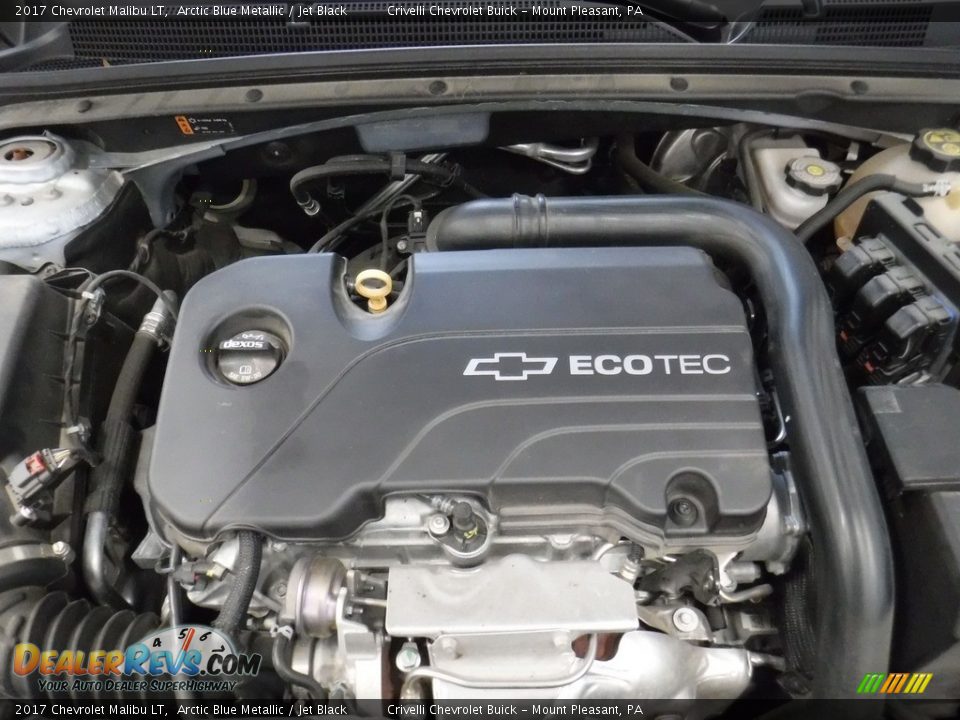 2017 Chevrolet Malibu LT Arctic Blue Metallic / Jet Black Photo #9