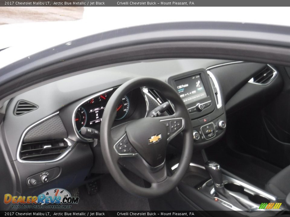 2017 Chevrolet Malibu LT Arctic Blue Metallic / Jet Black Photo #11