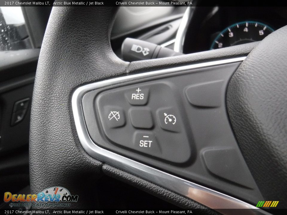 2017 Chevrolet Malibu LT Arctic Blue Metallic / Jet Black Photo #19
