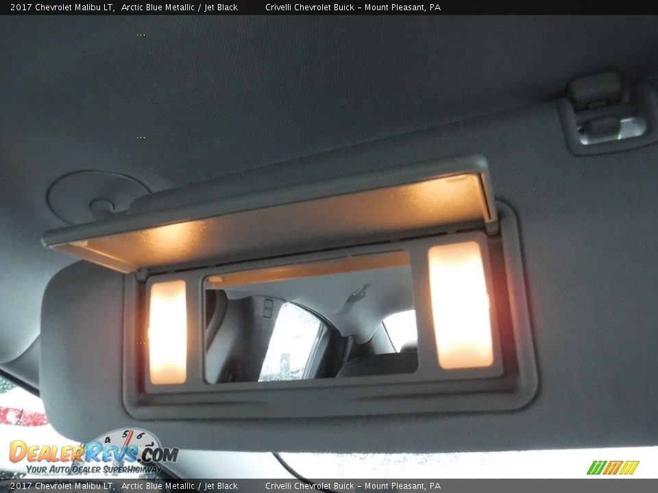 2017 Chevrolet Malibu LT Arctic Blue Metallic / Jet Black Photo #22