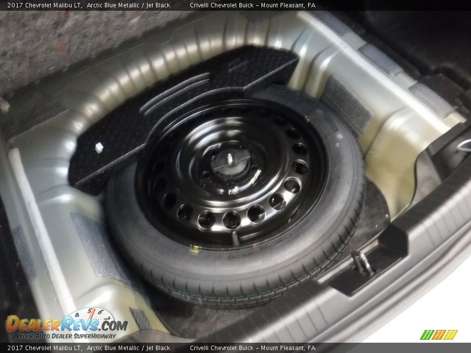 2017 Chevrolet Malibu LT Arctic Blue Metallic / Jet Black Photo #27