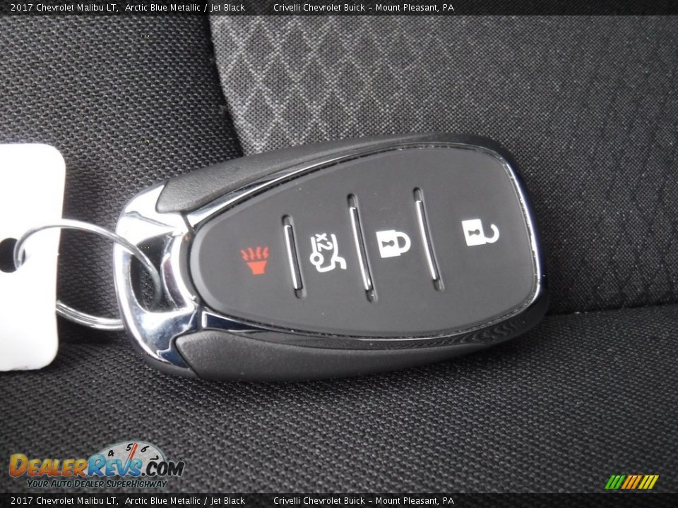 2017 Chevrolet Malibu LT Arctic Blue Metallic / Jet Black Photo #28