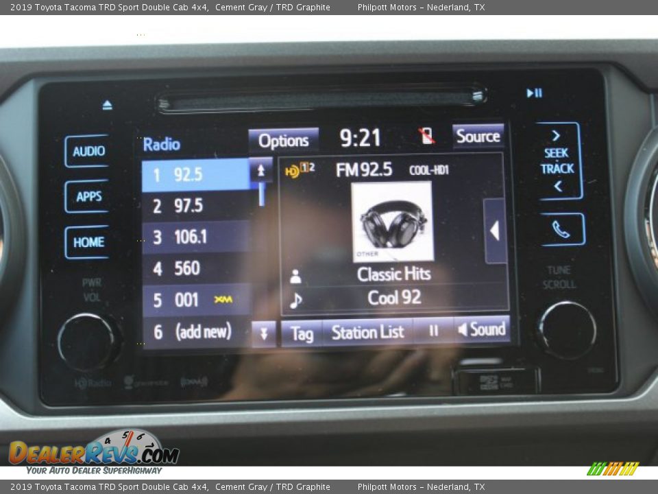 2019 Toyota Tacoma TRD Sport Double Cab 4x4 Cement Gray / TRD Graphite Photo #15