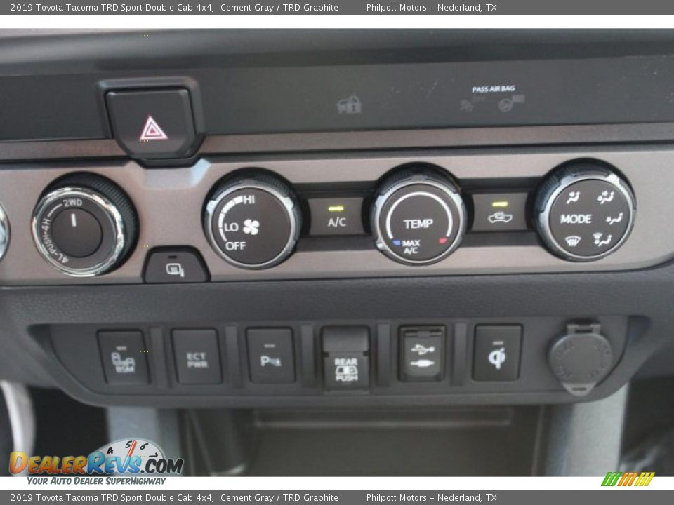 2019 Toyota Tacoma TRD Sport Double Cab 4x4 Cement Gray / TRD Graphite Photo #16