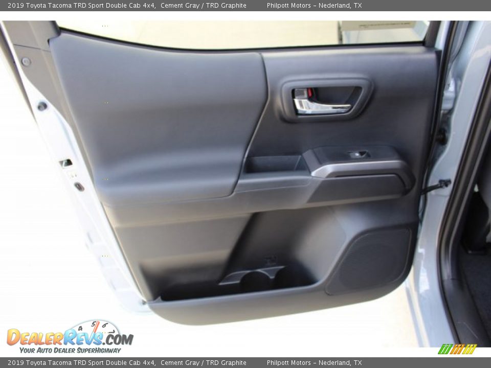 2019 Toyota Tacoma TRD Sport Double Cab 4x4 Cement Gray / TRD Graphite Photo #18