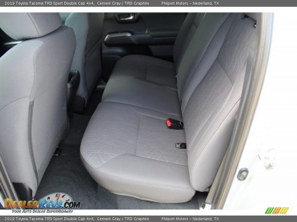 2019 Toyota Tacoma TRD Sport Double Cab 4x4 Cement Gray / TRD Graphite Photo #19