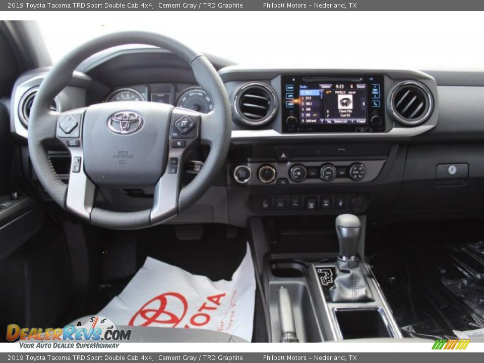 2019 Toyota Tacoma TRD Sport Double Cab 4x4 Cement Gray / TRD Graphite Photo #20
