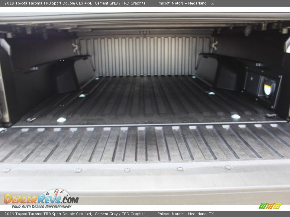 2019 Toyota Tacoma TRD Sport Double Cab 4x4 Cement Gray / TRD Graphite Photo #22