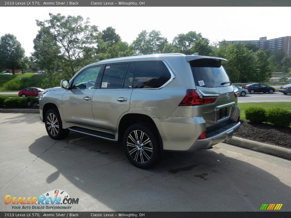 2019 Lexus LX 570 Atomic Silver / Black Photo #5