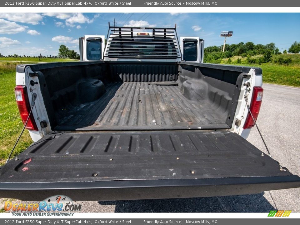 2012 Ford F250 Super Duty XLT SuperCab 4x4 Oxford White / Steel Photo #8