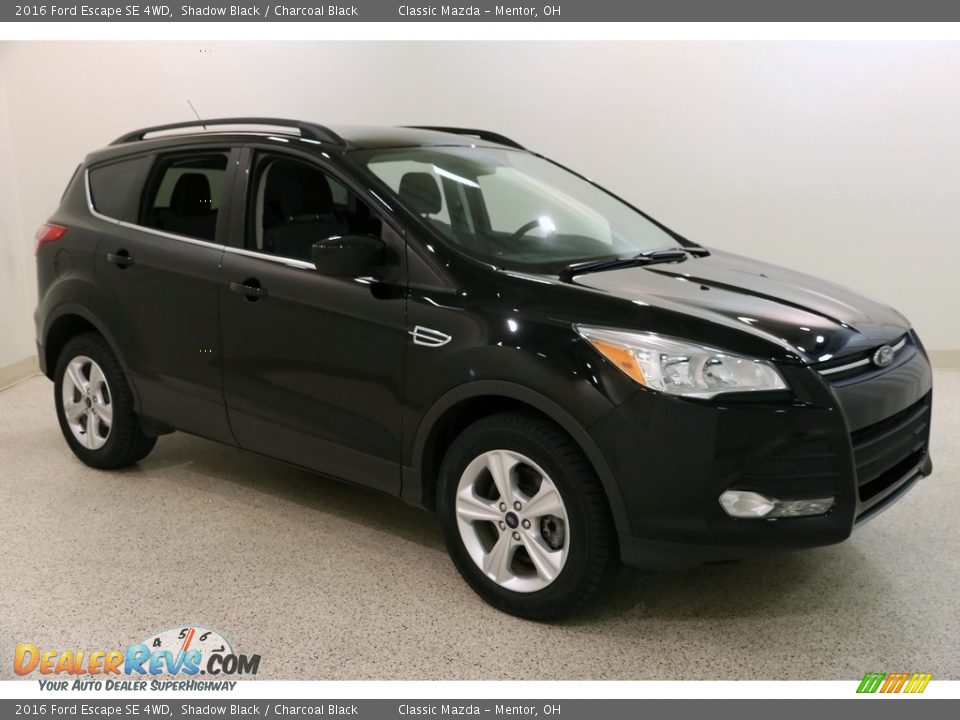 2016 Ford Escape SE 4WD Shadow Black / Charcoal Black Photo #1