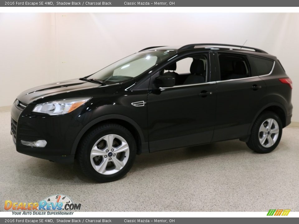 2016 Ford Escape SE 4WD Shadow Black / Charcoal Black Photo #3