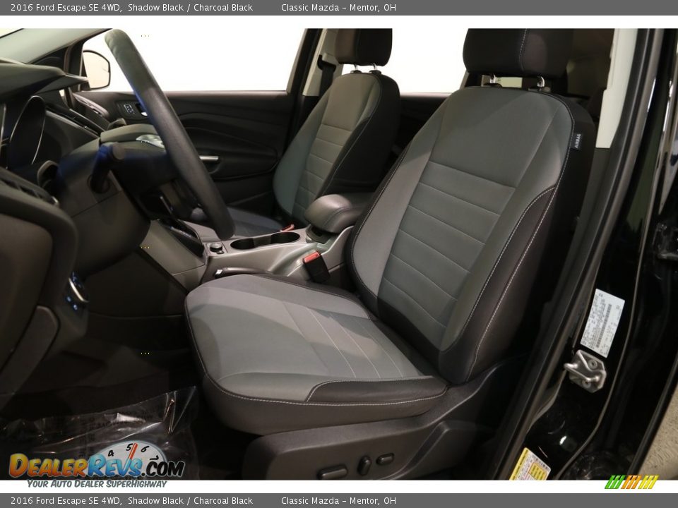 2016 Ford Escape SE 4WD Shadow Black / Charcoal Black Photo #6