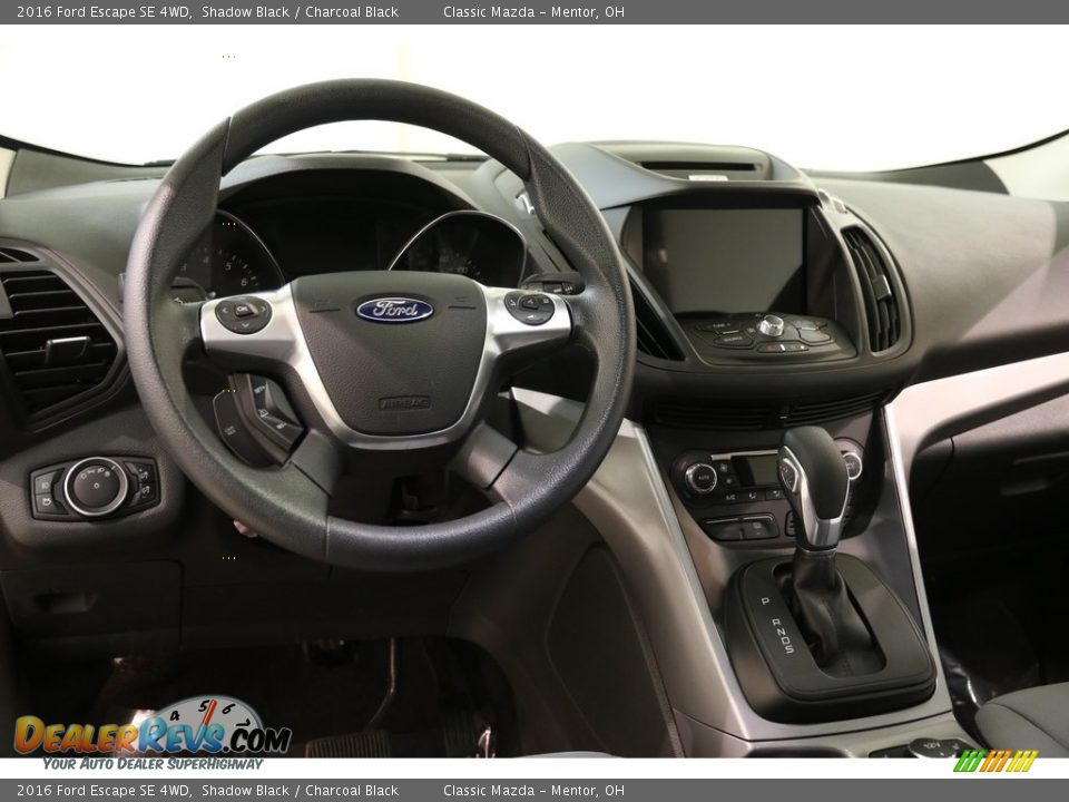 2016 Ford Escape SE 4WD Shadow Black / Charcoal Black Photo #7