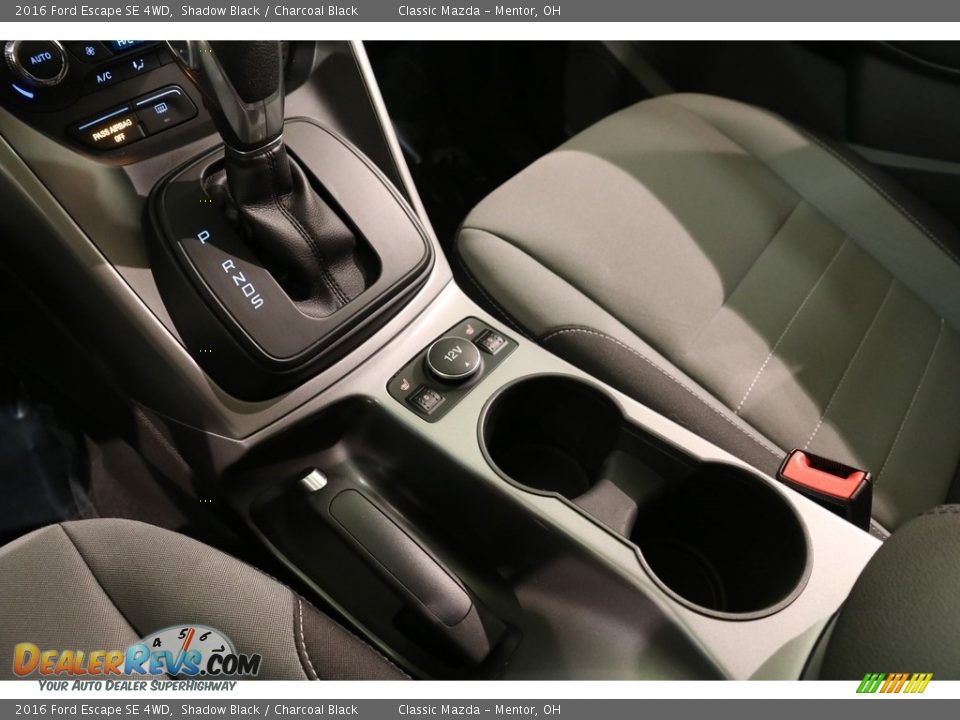 2016 Ford Escape SE 4WD Shadow Black / Charcoal Black Photo #14