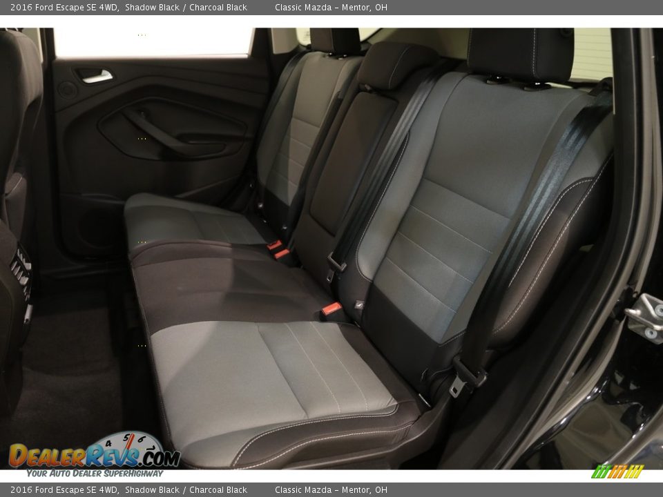 2016 Ford Escape SE 4WD Shadow Black / Charcoal Black Photo #18