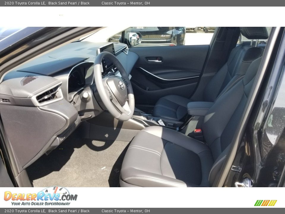 2020 Toyota Corolla LE Black Sand Pearl / Black Photo #2