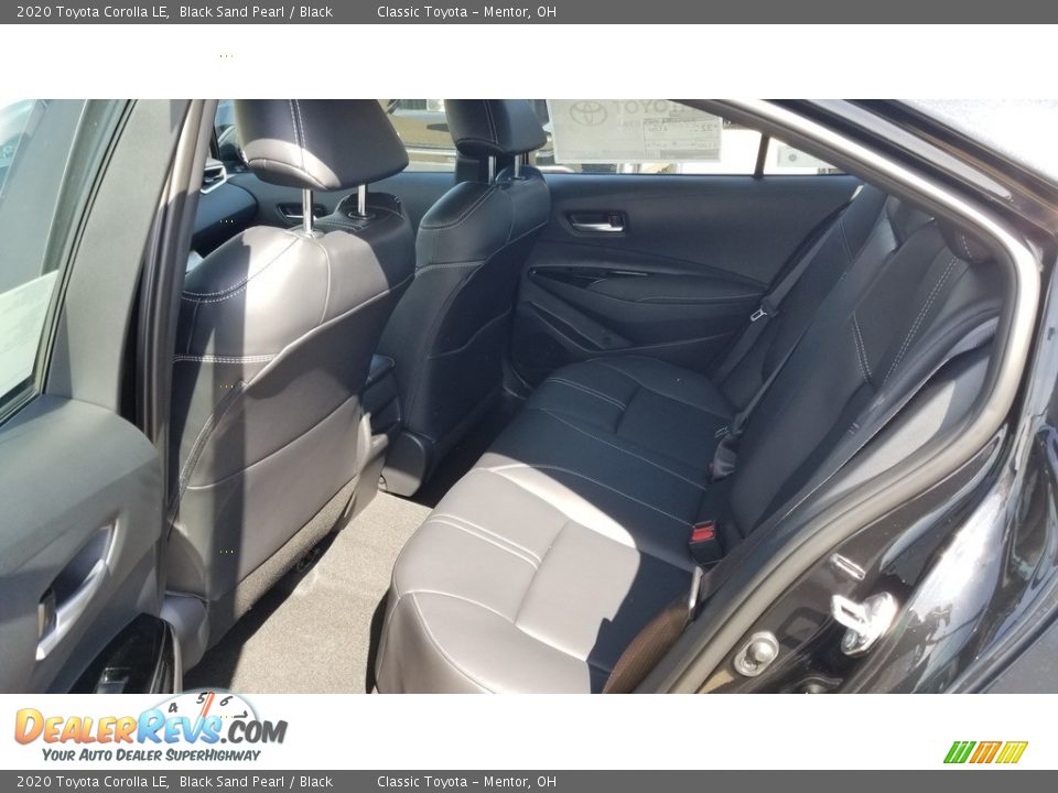 2020 Toyota Corolla LE Black Sand Pearl / Black Photo #3