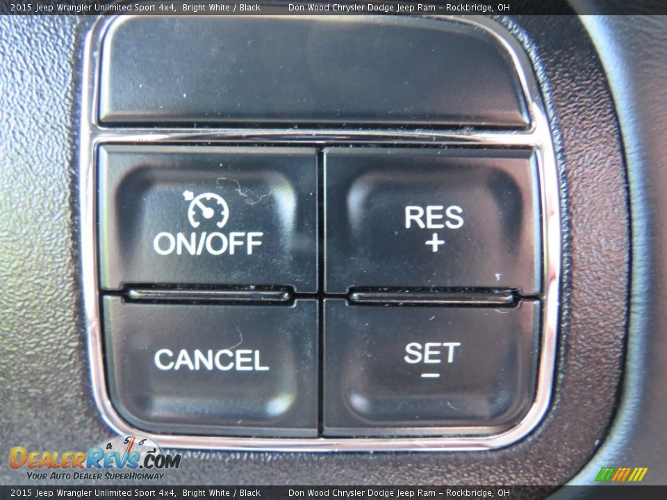 2015 Jeep Wrangler Unlimited Sport 4x4 Bright White / Black Photo #20
